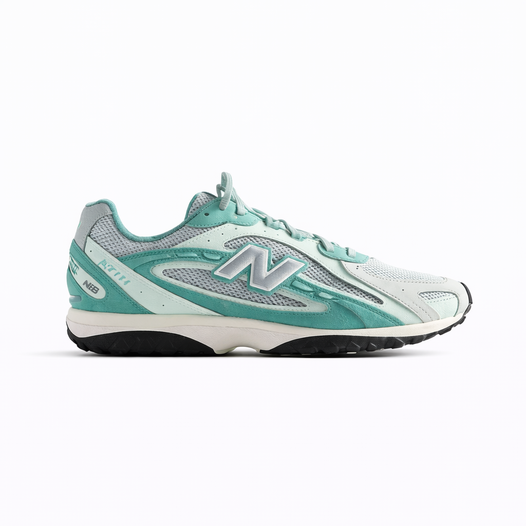 New balance 204L KITH GREEN SILVER TOP BATCH UA