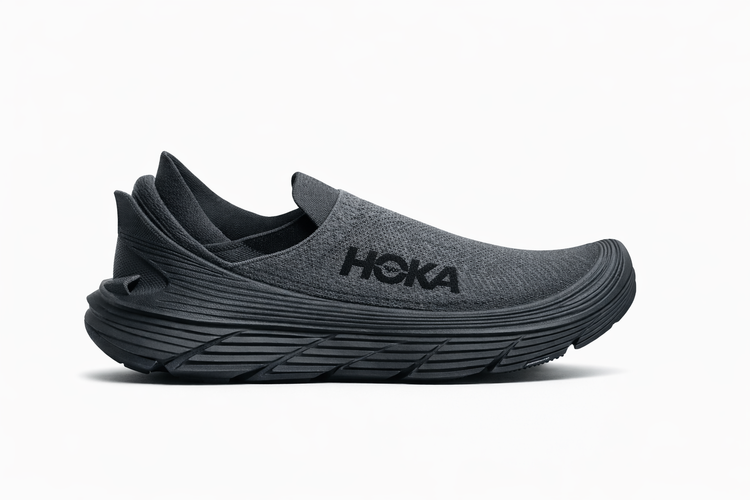 HOKA ONE ONE RESTORE TC All Black TOP BATCH UA
