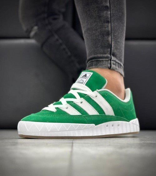 Branded Adimatic Core White Green - Image 5