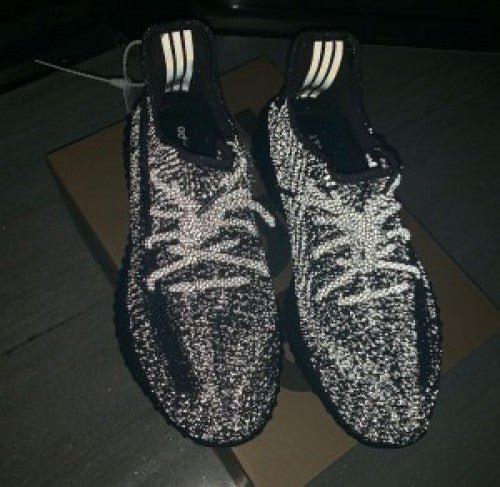 Branded Yezzy Sply 350 Full Black Reflective