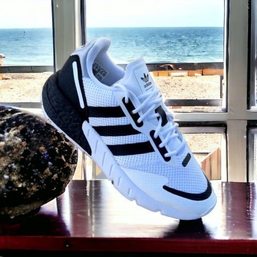 Branded Men's ZX 1K Boost white Black - Image 3