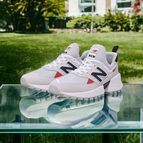 Branded NB MS574 Reflective White Blue - Image 4