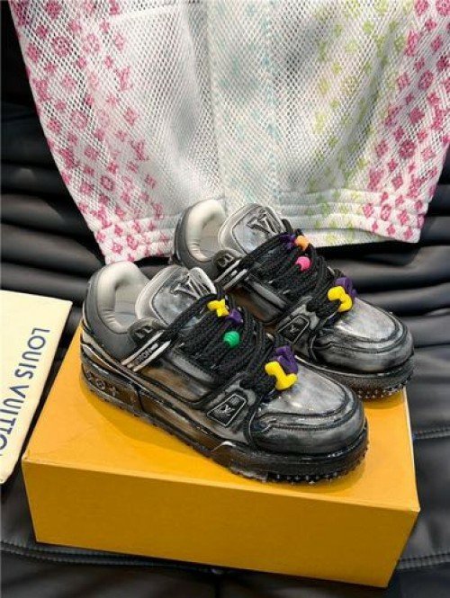 Louis vuitton maxi trainer ceramics grey fix TOP BATCH UA - Image 5