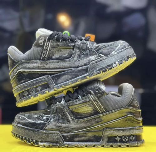 Louis vuitton maxi trainer ceramics grey fix TOP BATCH UA - Image 2