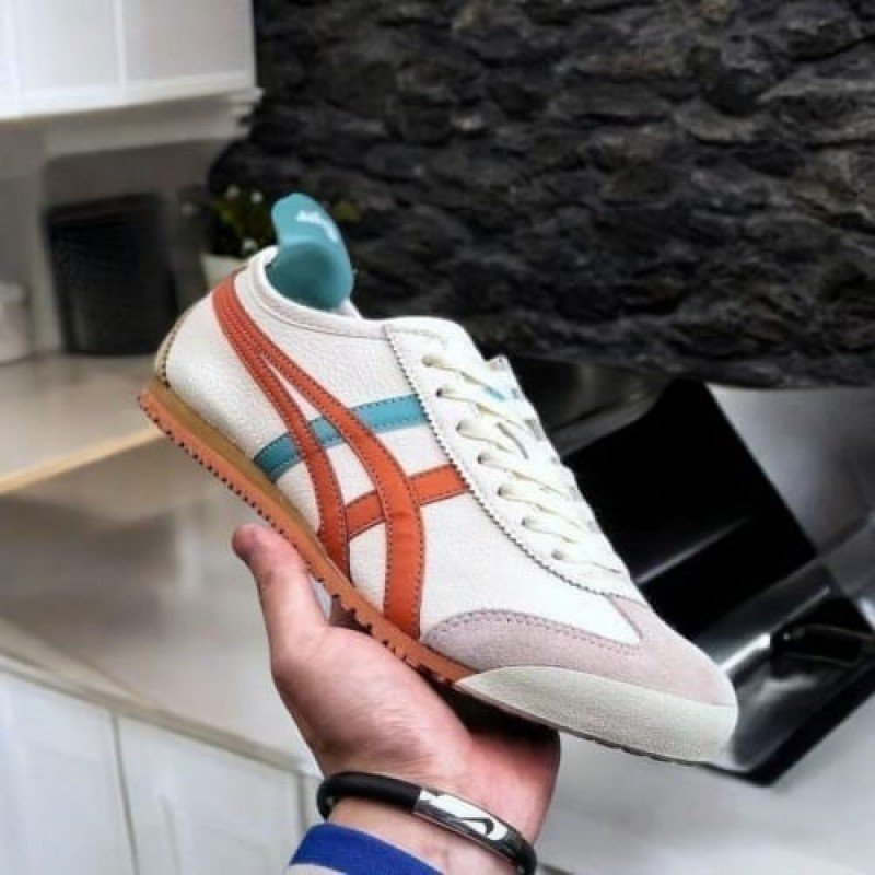 ONITSUKA TIGER MEXICO 66 WHITE ORANGE - Image 4