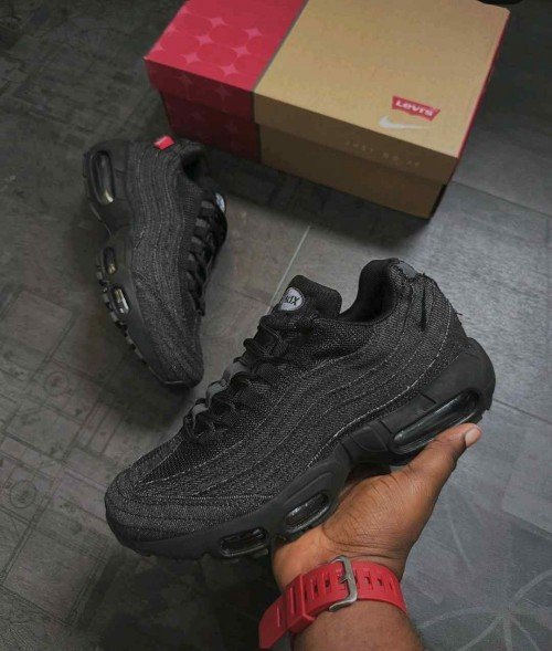 Levis x Nike Air Max 95 OG Black Anthracite TOP BATCH UA - Image 4