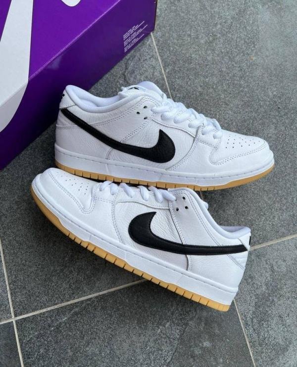 Dunk low SB White Gum TOP BATCH UA - Image 4