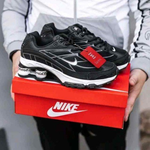 Nike Shox Ride 2 SP x Supreme Black White TOP BATCH UA - Image 4