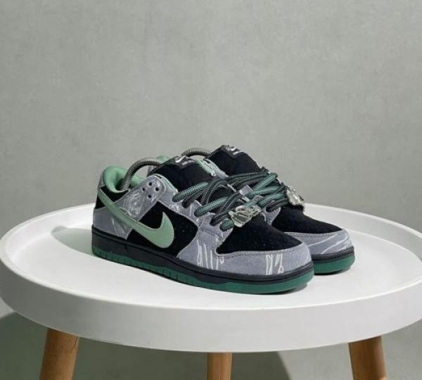 Dunk Low Pro Skateboard Green Suede TOP BATCH UA - Image 4