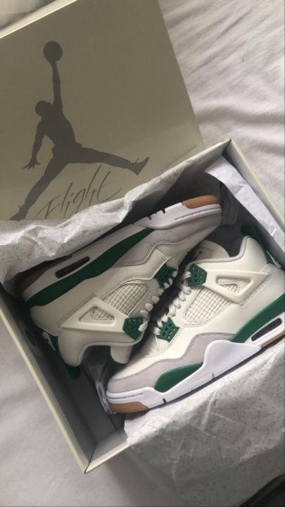 SB x Air Jordan 4 Retro SP Pine Green TOP BATCH UA - Image 3