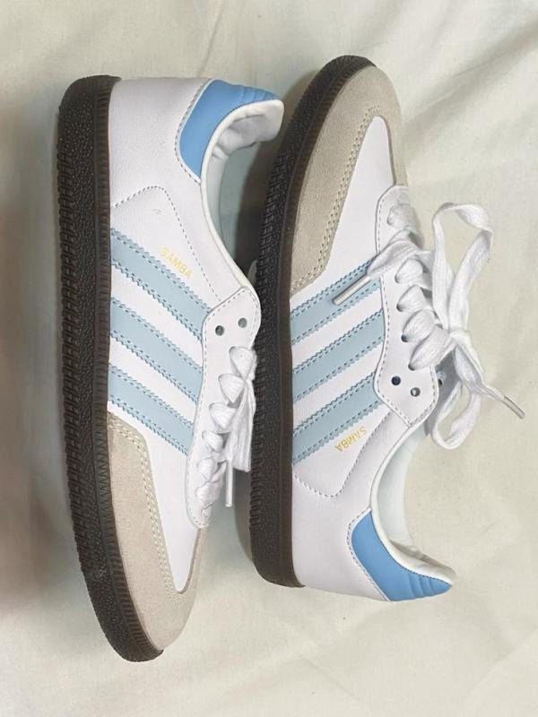 Adidas Samba OG White Sky Blue TOP BATCH UA - Image 3