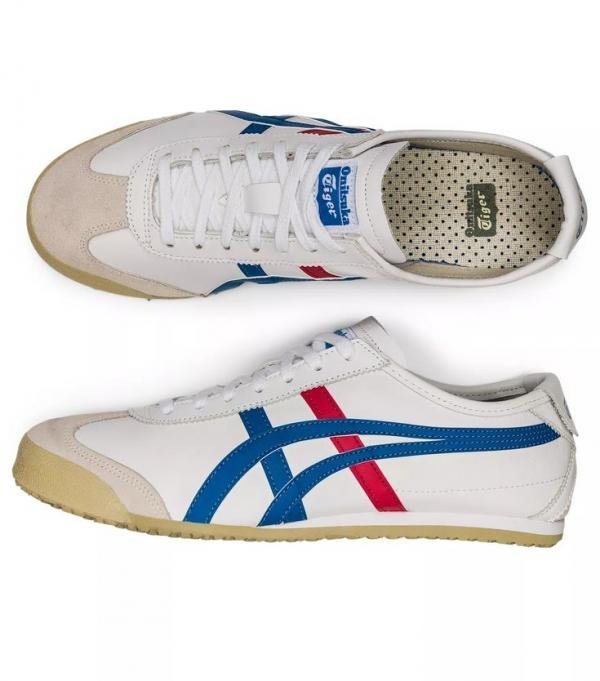 Onitsuka Tiger Mexico 66 White Blue TOP BATCH UA - Image 3