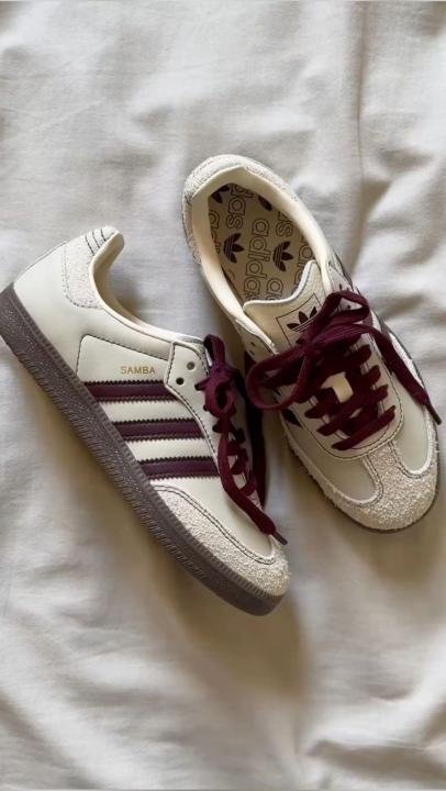 Samba OG Wonder White MaroonTOP BATCH UA - Image 3