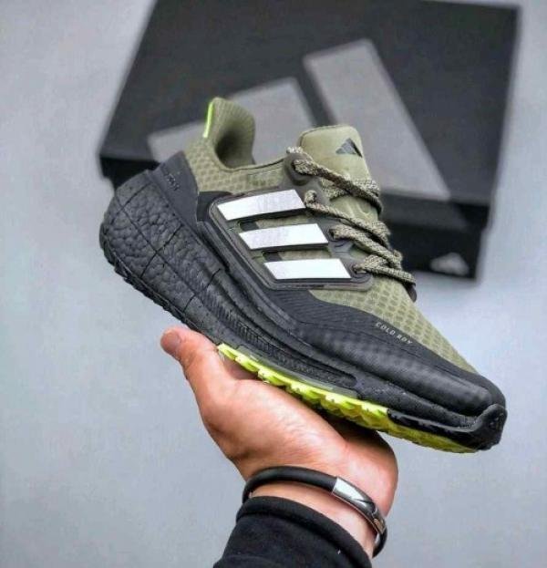 Adidas Ultra Boost Cold Rdy Olive Green Running Shoes  TOP BATCH UA - Image 3