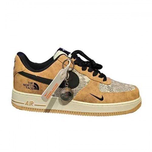 Nike Air force 1 North face Beige Black TOP BATCH UA - Image 4