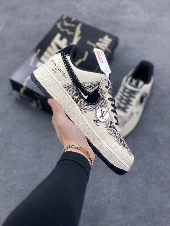 Louis Vuitton LV x Air Force 1 Low Leather TOP BATCH UA - Image 4