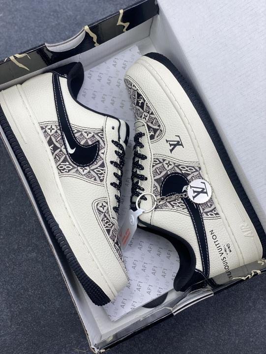Louis Vuitton LV x Air Force 1 Low Leather TOP BATCH UA - Image 3
