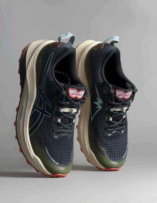 Asics Trabuco Max Black Green 431 TOP BATCH UA - Image 3