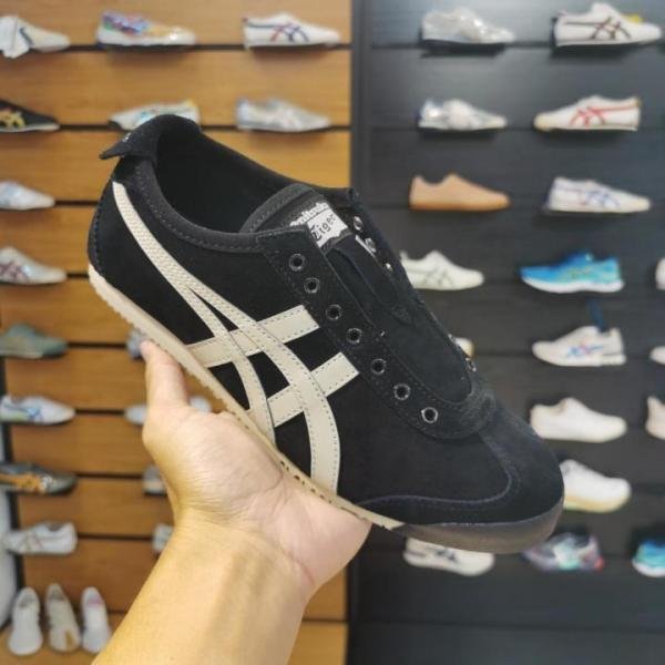 Onitsuka Tiger Mexico 66 Slipon Black White Leather TOP BATCH UA - Image 5