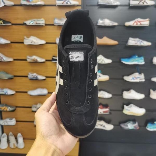 Onitsuka Tiger Mexico 66 Slipon Black White Leather TOP BATCH UA - Image 4