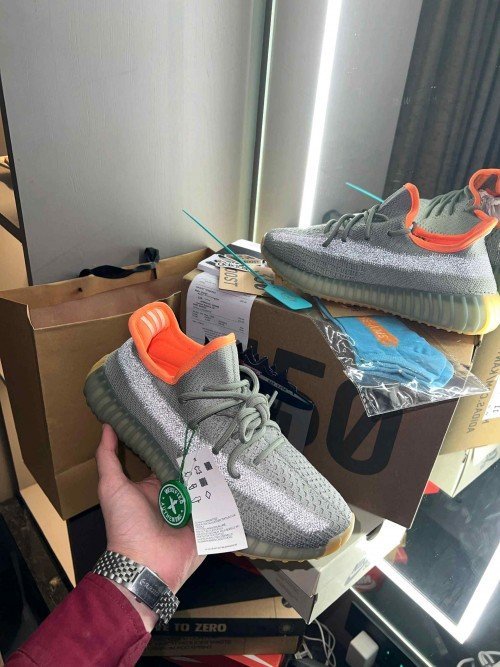 Yeezy 350 V2 UA Desert Sage  TOP BATCH UA - Image 3