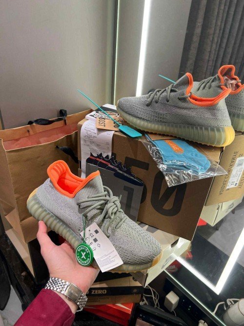 Yeezy 350 V2 UA Desert Sage  TOP BATCH UA - Image 2