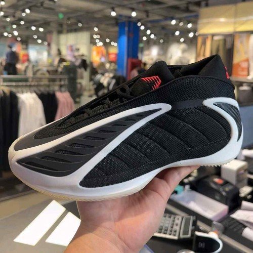 Adidas Anthony Edwards 2 Core Black Zero Metallic Red 988 TOP BATCH UA - Image 4