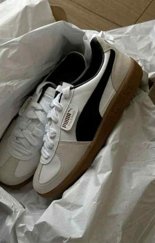 Puma Palermo Leather White Black 992 TOP BATCH UA - Image 4