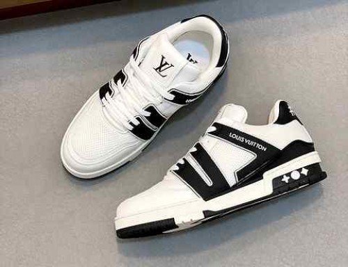 Louis Vuitton trainer black white TOP BATCH UA - Image 3