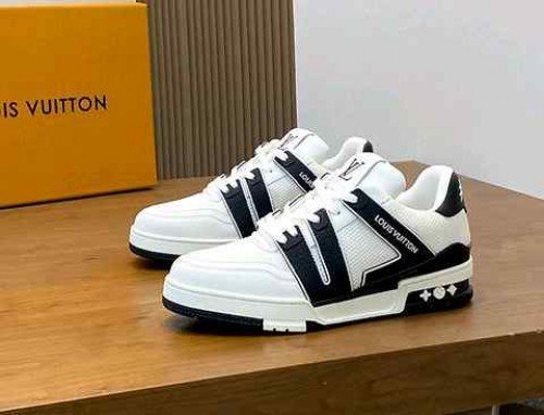 Louis Vuitton trainer black white TOP BATCH UA - Image 4