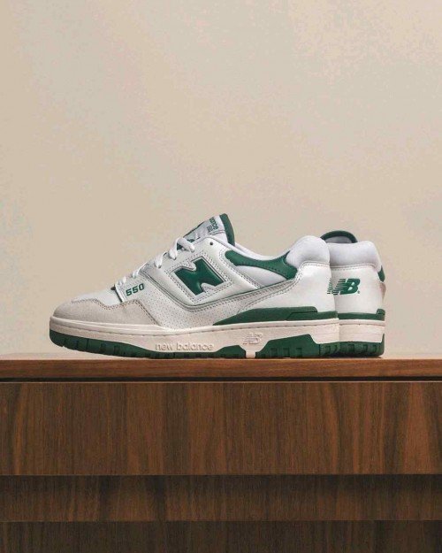 New Balancee 550 White Green TOP BATCH UA - Image 2