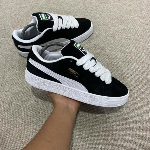 PUMA Black & White Suede XL TOP BATCH UA - Image 4