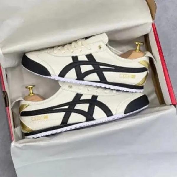 Onitsuka Tiger Mexico 66 Cream Black Gold TOP BATCH UA - Image 4