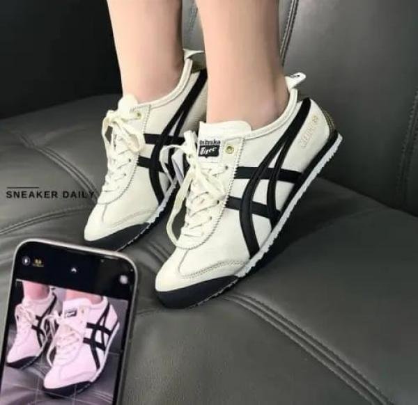 Onitsuka Tiger Mexico 66 Cream Black Gold TOP BATCH UA - Image 3