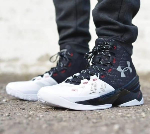Under Armour UA curry 2 black white TOP BATCH UA - Image 3