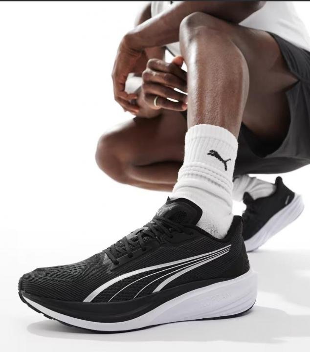 Puma Darter Pro trainers in black TOP BATCH UA - Image 3