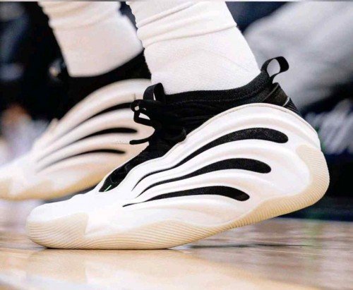 Adidas Harden Vol. 9 Cloud White Core Black TOP BATCH UA - Image 3