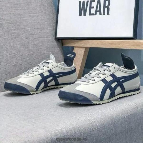 Onitsuka Tiger Mexico 66 Cream Navy TOP BATCH UA - Image 3