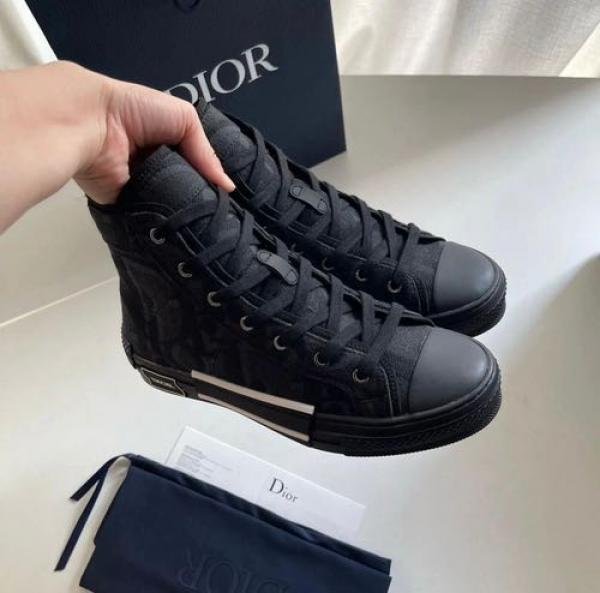 b23 high top sneaker black maxi oblique jacquard surplus TOP BATCH UA - Image 3