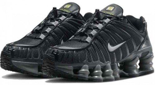 Nike Shox TL Black And Metallic Silver TOP BATCH UA - Image 3