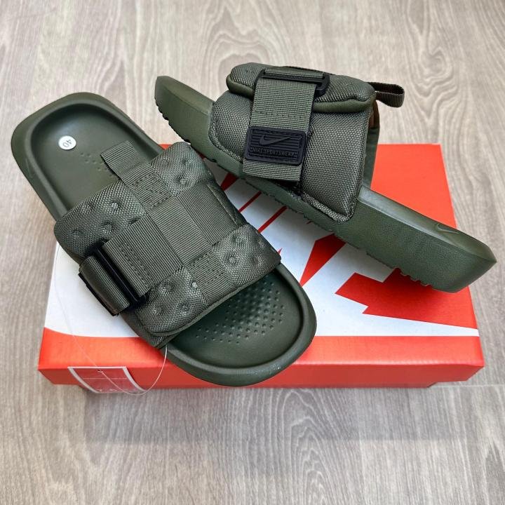 Nike Asuna 3 Adjust Green Premium Quality Slides SE12