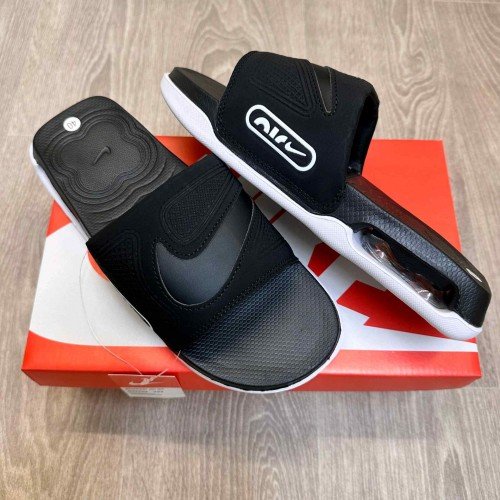 Nike Airmax Cirro Black White Flip Flop
