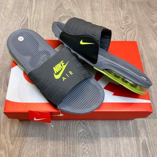 Nike Airmax Camden Grey Volt Premium Slides