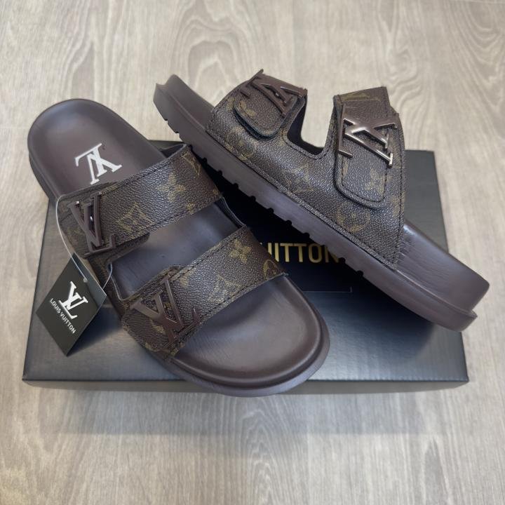 Louis Vuitton Venice Mule Premium Brown Slides