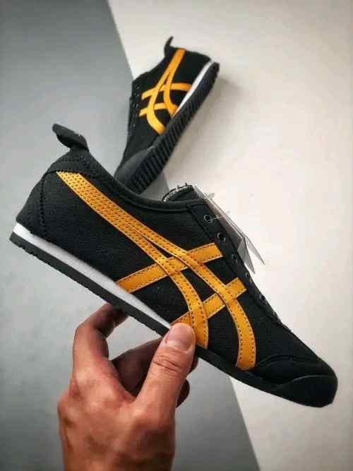 Onitsuka Tiger Mexico 66 Slip On Black Yellow 455   TOP BATCH UA - Image 5