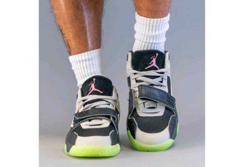 AIR JORDAN JUMPMAN JACK TR X CHASE B BLACK NIGHT SILVER  TOP BATCH UA - Image 3
