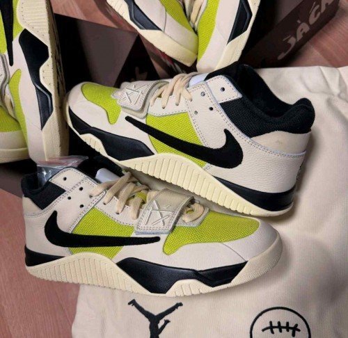NIKE travis scott x jordan jumpman jack trainer bright cactus TOP BATCH UA - Image 5