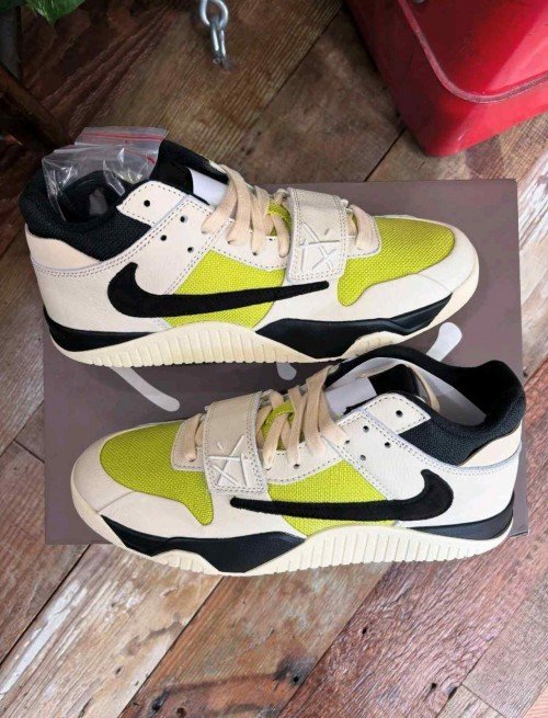 NIKE travis scott x jordan jumpman jack trainer bright cactus TOP BATCH UA - Image 2