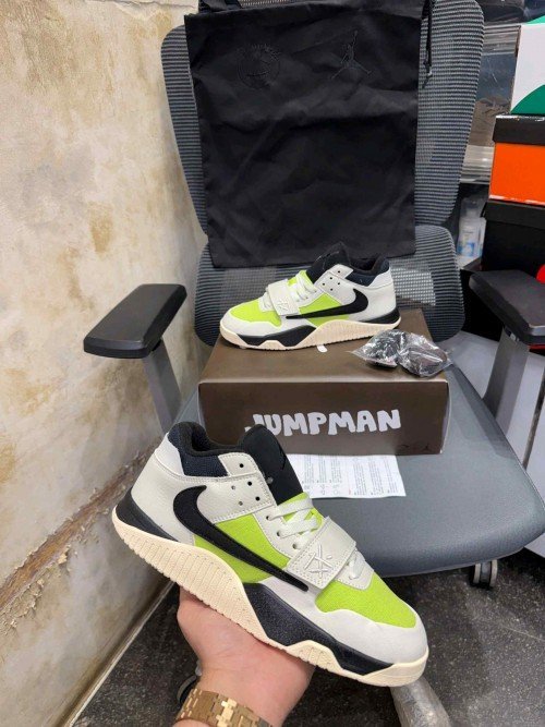 NIKE travis scott x jordan jumpman jack trainer bright cactus TOP BATCH UA - Image 4