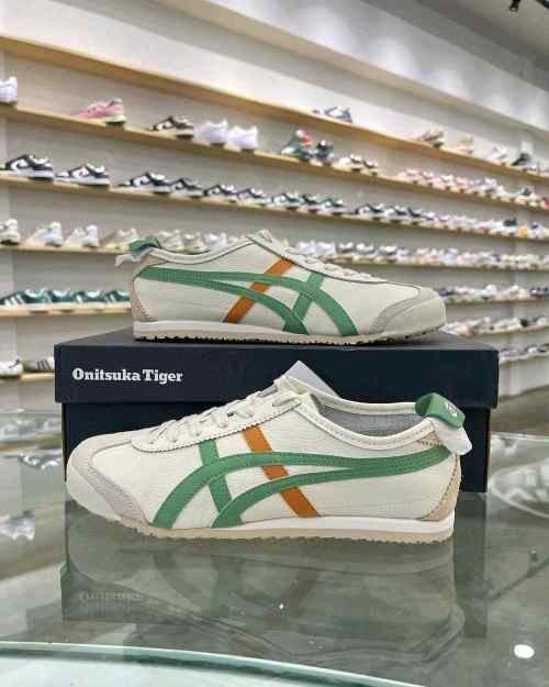Onitsuka Tiger Mexico 66 Cream Green Orange 255  TOP BATCH UA - Image 4